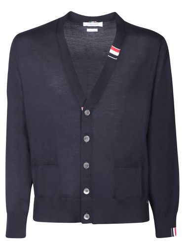 Rwb Stripe Cardigan - Thom Browne - Modalova