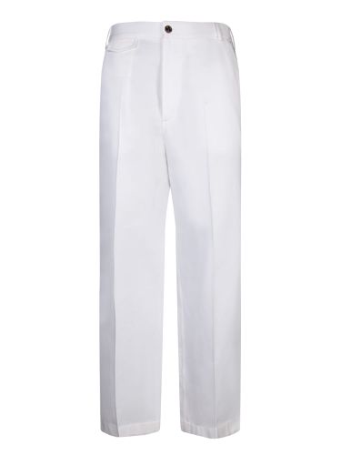 Gucci Chino White Trousers - Gucci - Modalova