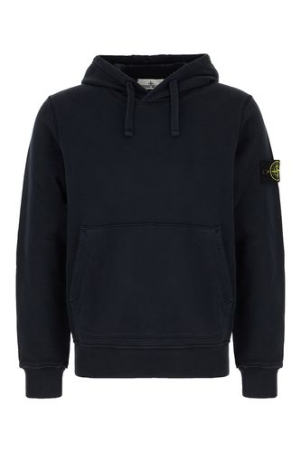 Midnight Blue Cotton Sweatshirt - Stone Island - Modalova