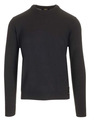 Crewneck Sweater In Merino Wool - Fendi - Modalova