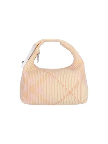 Check Pattern Zipped Tote Bag - Burberry - Modalova