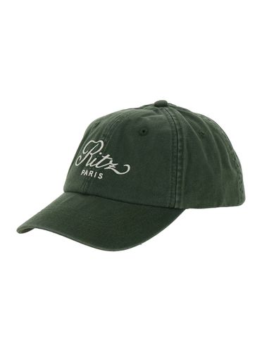 Baseball Cap With Print On The Front And Logo Lettering On The Rear In Cotton Woman - Frame - Modalova