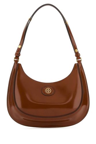 Caramel Leather Robinson Shoulder Bag - Tory Burch - Modalova