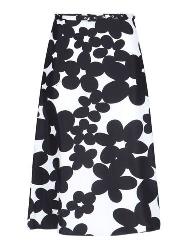 Marni dillies Silk Midi Skirt - Marni - Modalova