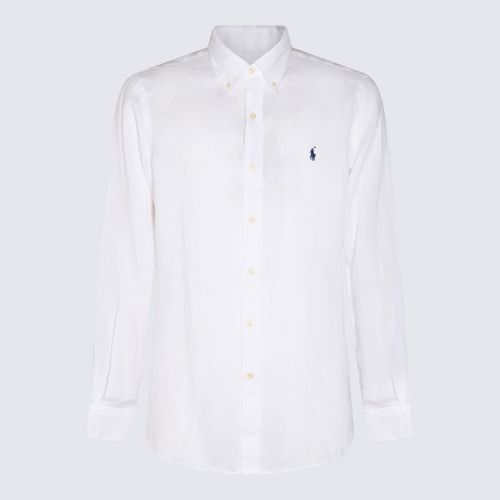 And Blue Linen Shirt - Ralph Lauren - Modalova