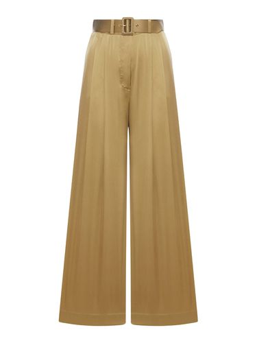 Zimmermann Wide Leg Pants In Seta - Zimmermann - Modalova