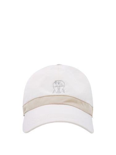 Logo Embroidered Baseball Cap - Brunello Cucinelli - Modalova