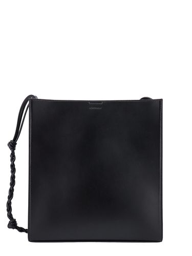 Medium Tangle Bag In Black Leather - Jil Sander - Modalova