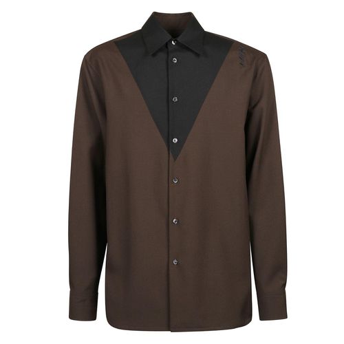 Marni Colourblocked Buttoned Shirt - Marni - Modalova