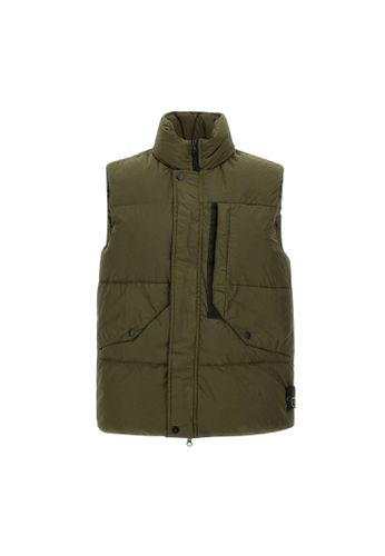 Garment Dyed Crinkle Reps Gilet - Stone Island - Modalova