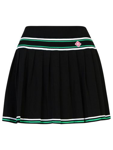 Striped Miniskirt In Viscose - Casablanca - Modalova