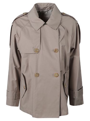 Jtrench Double-breasted Long Coat - Max Mara The Cube - Modalova