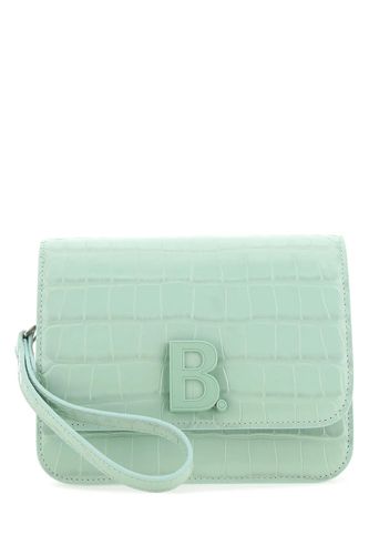 Sea Leather Small B Crossbody Bag - Balenciaga - Modalova