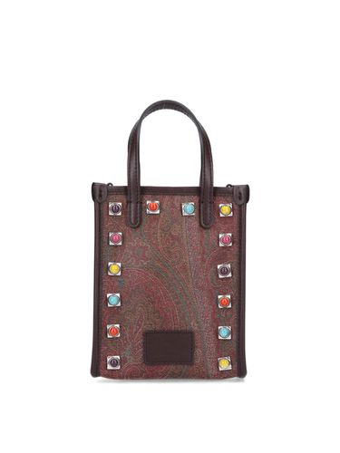 Etro Crown Me Mini Tote Bag - Etro - Modalova