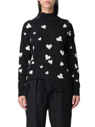 Marni Heart Intarsia Knitted Jumper - Marni - Modalova