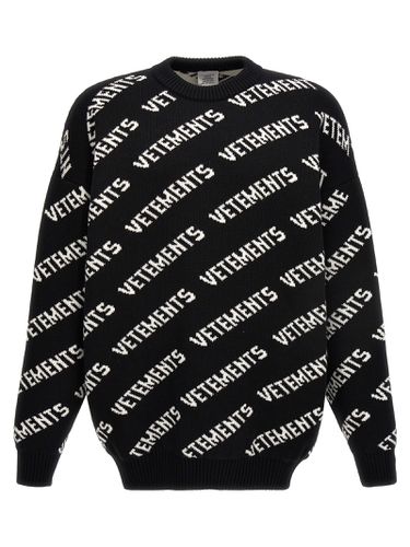 VETEMENTS Monogram Sweater - VETEMENTS - Modalova