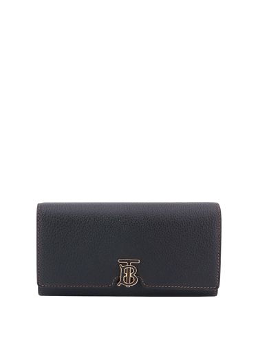 Continental Tb Leather Wallet - Burberry - Modalova