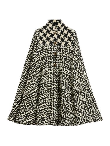 Geometric Tweed Cape - Valentino Garavani - Modalova