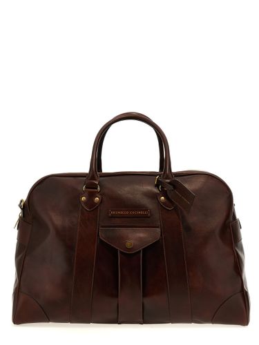 Leather Travel Bag - Brunello Cucinelli - Modalova