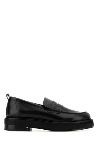 Leather Loafers - Ami Alexandre Mattiussi - Modalova