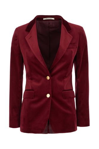 Tiziano Red Velvet Blazer - Tagliatore - Modalova