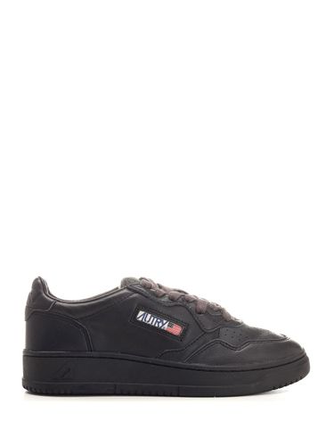 Autry Black medalist Low Sneakers - Autry - Modalova