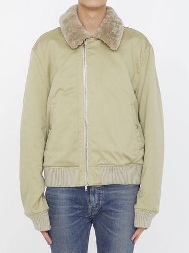 Burberry Cotton Bomber Jacket - Burberry - Modalova