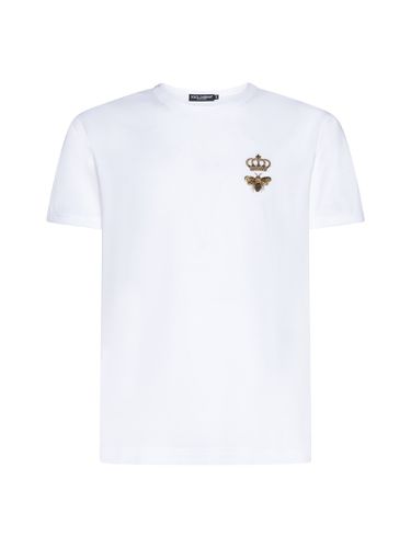 Cotton Crew-neck T-shirt - Dolce & Gabbana - Modalova