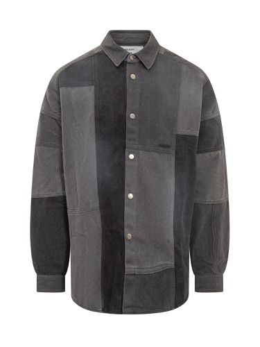 AMBUSH Denim Patchwork Shirt - AMBUSH - Modalova