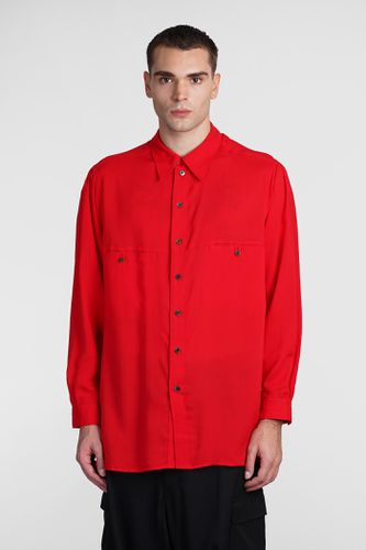 Shirt In Cellulose - Yohji Yamamoto - Modalova