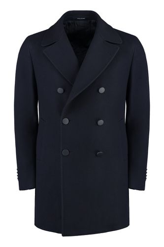 C-stephan Wool Blend Double-breasted Coat - Tagliatore - Modalova