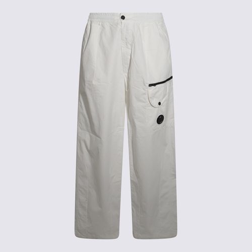 C. P. Company Ivory Cotton Pants - C.P. Company - Modalova