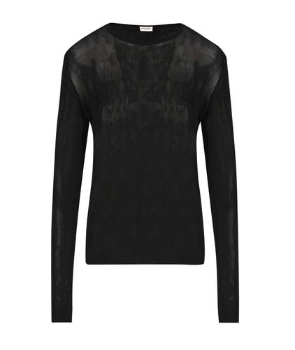 Cassandre Crewneck Jumper - Saint Laurent - Modalova