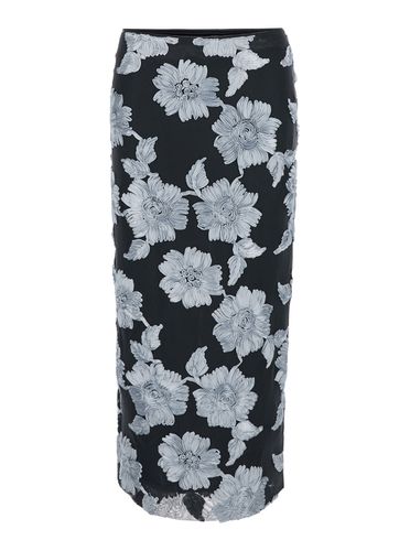 Flower Mesh Pencil Skirt - Rotate by Birger Christensen - Modalova