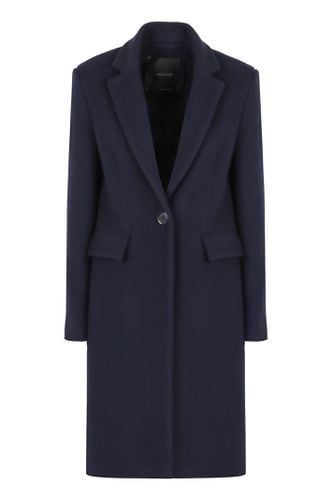 Cambogia Single-breasted Wool Coat - Pinko - Modalova