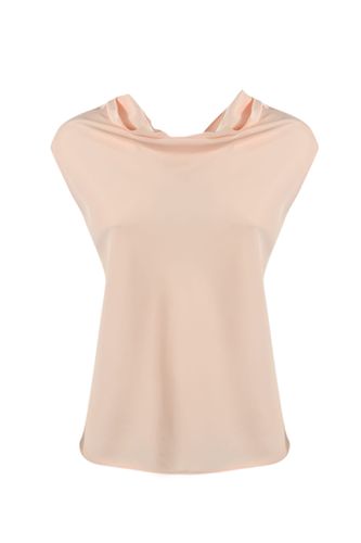 Satin Blouse With Draping - Philosophy di Lorenzo Serafini - Modalova