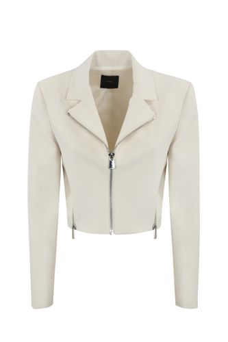 Pinko Frejus Short Crepe Jacket - Pinko - Modalova