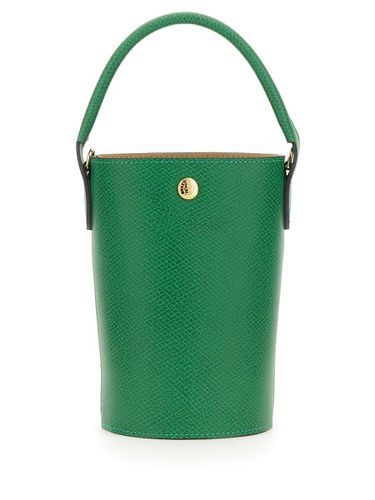 Longchamp Logo Embossed Bucket Bag - Longchamp - Modalova