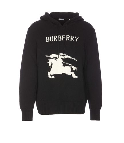 Burberry Ekd Hooded Sweater - Burberry - Modalova