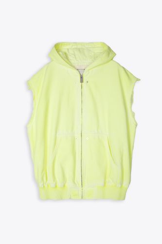 Sleeveless Skate Jacket Neon Yellow Canvas Hooded Vest - Sleeveless Skate Jacket - 1017 ALYX 9SM - Modalova