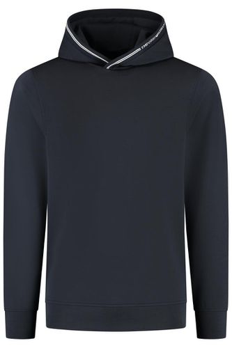 Logo Jacquard Long Sleeved Hoodie - Emporio Armani - Modalova