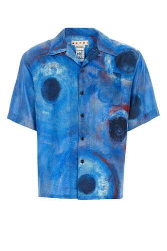 Marni Printed Silk Shirt - Marni - Modalova