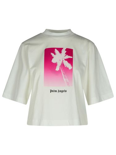 Palm Angels Solariz Cotton T-shirt - Palm Angels - Modalova