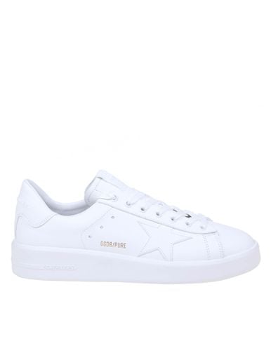 Pure Star Sneakers In White Eco-leather - Golden Goose - Modalova
