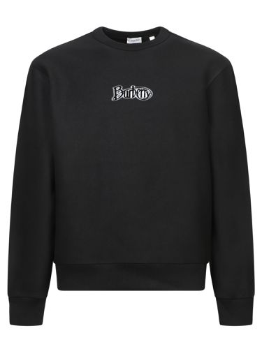 Black Cotton Blend Sweatshirt - Burberry - Modalova