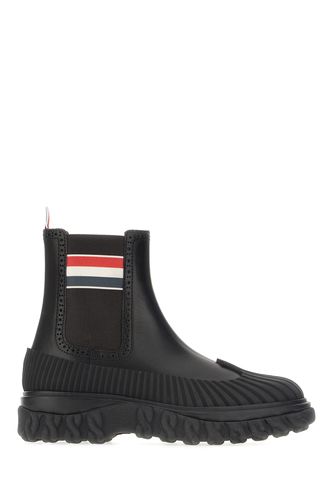 Thom Browne Black Leather Boots - Thom Browne - Modalova