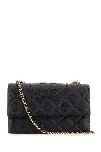 Leather Fleming Shoulder Bag - Tory Burch - Modalova