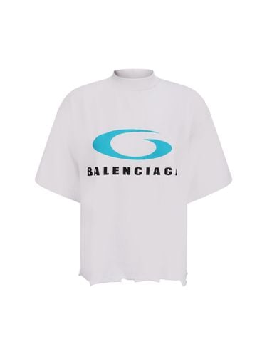 Balenciaga loop Sport Crop T-shirt - Balenciaga - Modalova