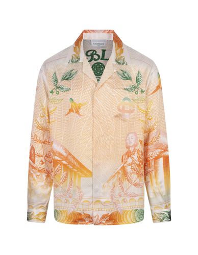 Casablanca La Monnaie Silk Shirt - Casablanca - Modalova