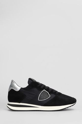 Trpx Low Sneakers In Suede And Fabric - Philippe Model - Modalova